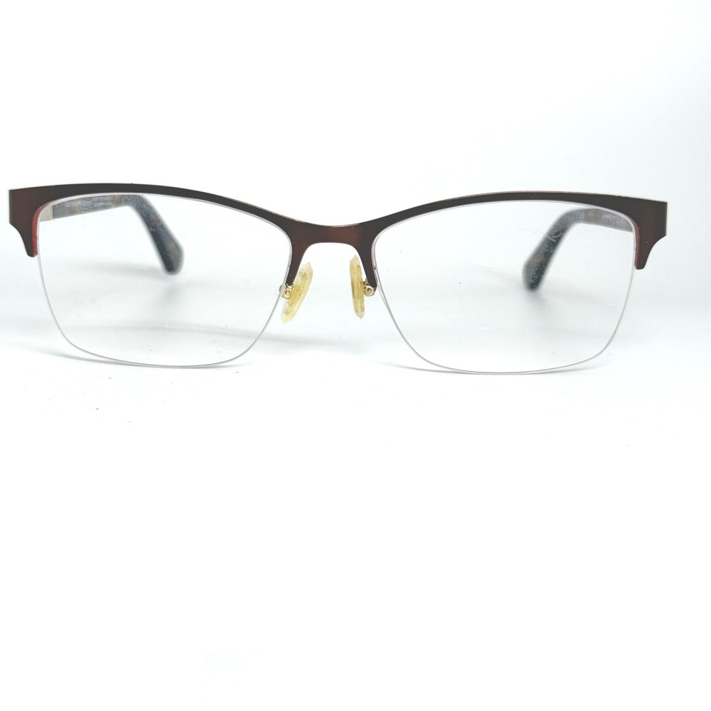 Kate‎ Spade GLORIANNE WR9 Eyeglasses Red Tortoise Half Rim Frame 53-16-140 21753